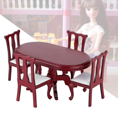 1:12 Miniatur-Küchenmöbel mit Tisch & Stuhl 1