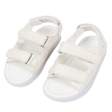 Baby-Sommerhalbschuhe mit LED-Licht (Weiß, 22)