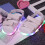 Baby-Sommerhalbschuhe mit LED-Licht (Weiß, 21) 5