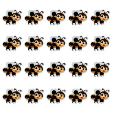 20x Fieber-Thermometer-Aufkleber für Babys - Cartoon-Tiere