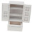 1:12 Miniatur-Kühlschrank-Modell (Weiß) 4