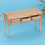 Holztisch Mini Möbel für 1:12 Puppenhaus 5
