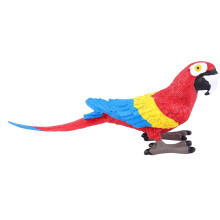 Rode Papegaai Figuur Vogelmodel Educatief Speelgoed