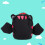 Kinderschultasche Koreanisch Little Devil Rucksack Schwarz 5