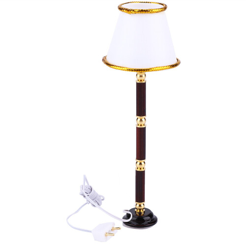 1:12 Mini Metal Floor Lamp Wire Type Dollhouse Accessory 1