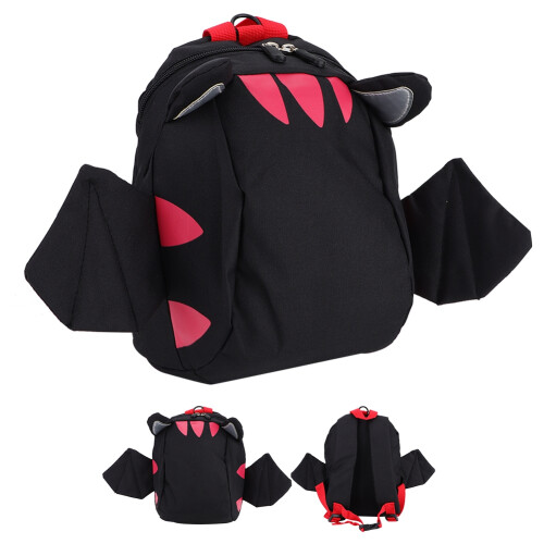 Kinderschultasche Koreanisch Little Devil Rucksack Schwarz 2