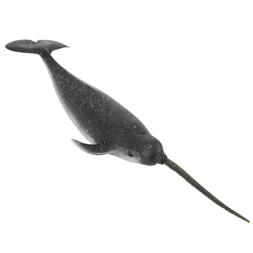 Plastic Narwhal Figurine Kids Edu 1