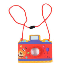 Camera Shape Kaleidoscope Kids Optical Toy (Red)