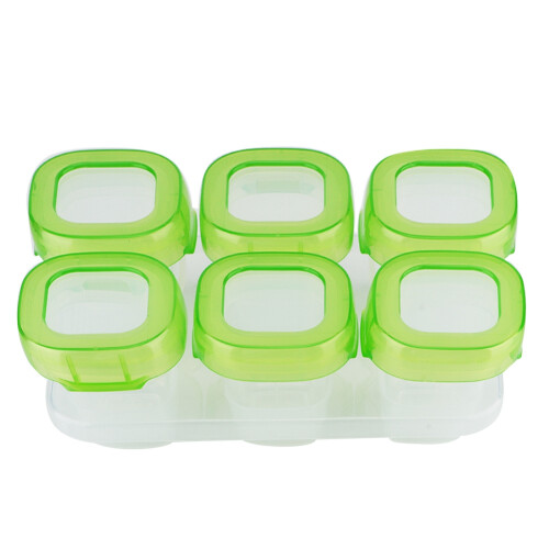 6PCS Baby Food Storage Container Milk Box Set 1