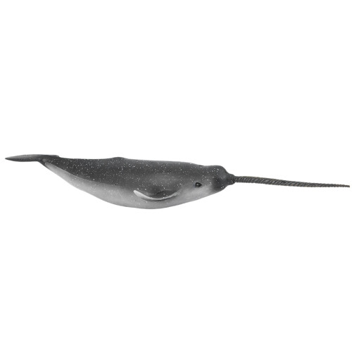 Plastic Narwhal Figurine Kids Edu 2