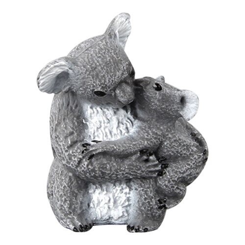 Kinder-Koala-Plastikspielzeug lebensecht (Mutter & Kind)