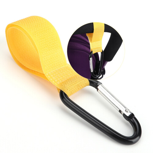 10Pcs/set Stroller Hook Multi Purpose Hanger (Yellow) 2
