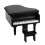 Mini Holzklavier mit Hocker 1:12 Puppenhaus 2