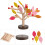 Wood Building Blocks Tree Set 3D DIY Puzzle Yellow Leaf 1