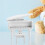 Mini Wooden Grand Piano w/ Stool White 1:12 4