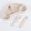 3Pcs Wheat Straw Kids Cutlery Set Khaki 2