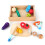 Holz-Kochspielzeugset für Kinder mit Obst & Gemüse 1