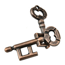 IQ Puzzle Lock Buckle Educational Toy mit Schlüsseln