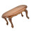 1:12 Houten eettafel model woonkamer accessoire 2