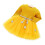 Baby-Mädchen Kleid Langarm Gelb 100 1