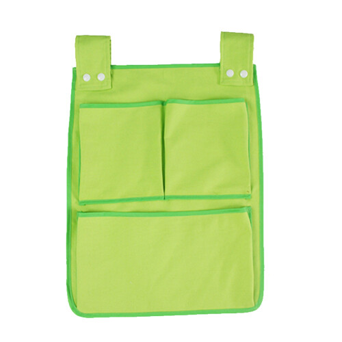 Kinder-Leinwand-Gittertasche Windelhalter Stroller (Grün)