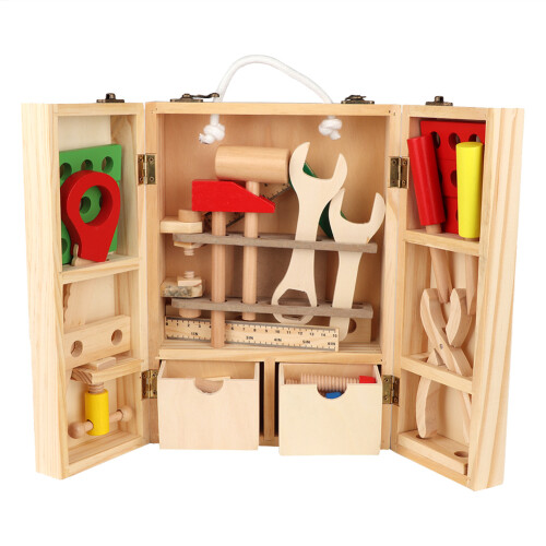 Kinder gereedschapskist speelgoed educatief set 1