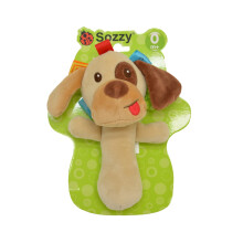 Baby-Rasselstock mit Tiermotiv (Hund B)