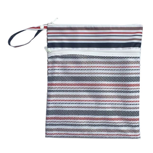 Tragbare Windel-Tasche Streifen