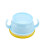 Cute Baby Bowl Children Dinner Plate (Blue) 1