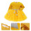 Baby-Mädchen Kleid Langarm Gelb 100 3