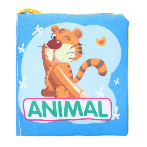 Baby Soft Cloth Activity Book Early Education Toy