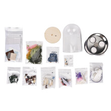 DIY Musikglasball Puppenhaus Modellbaukasten Spielzeug Geschenk