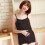 Adjustable Maternity Breastfeeding Camisole Black 3