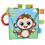 Baby-Stoffbuch mit Rassel & Lernspiel (Affe) 1
