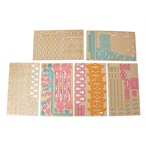 3D houten Ferriswiel puzzel educatief