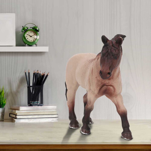 Solid Horse Figurine Plastic Animal Model Educational Toy 2
