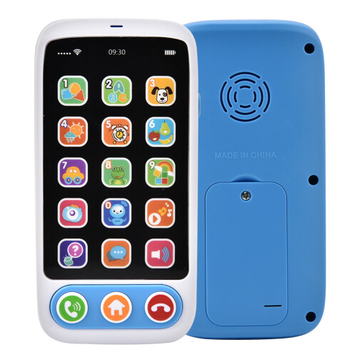 Lernspielzeug Telefon mit Musik (Blau) 1