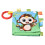 Baby-Stoffbuch mit Rassel & Lernspiel (Affe) 3