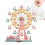 3D houten Ferriswiel puzzel educatief 4