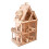 3D Wooden Villa Puzzle Educational Model 5