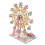 3D houten Ferriswiel puzzel educatief 2
