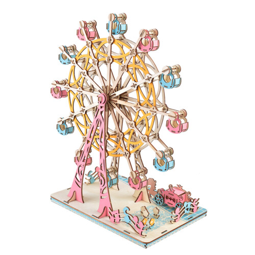 3D houten Ferriswiel puzzel educatief 1