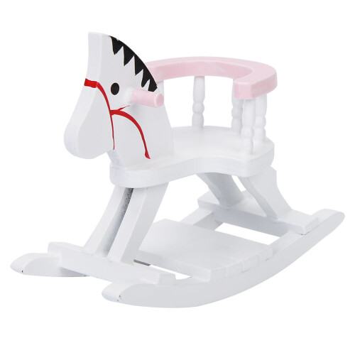 Mini-Pferdesessel für Puppenhaus 1:12