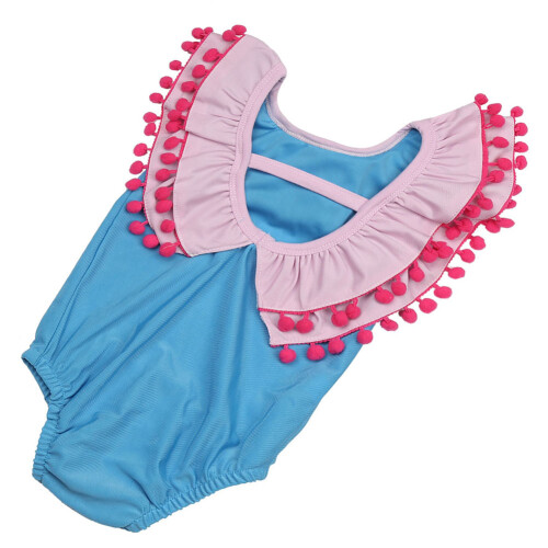 Baby Badeanzug Rundhals Einteiler (100) 1