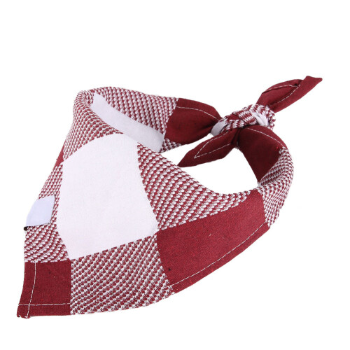 Scottish Cotton Flannel Baby Bib Triangle 1