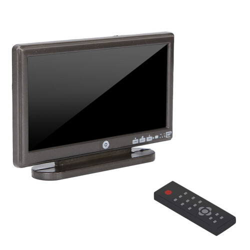 Mini-TV mit Fernbedienung 1:12 2