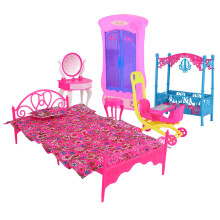 2-Typen Kunststoff-Dollhouse-Möbel für Puppenzimmer