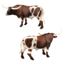 Plastik-Bull-Statue für Kinder, lebensecht