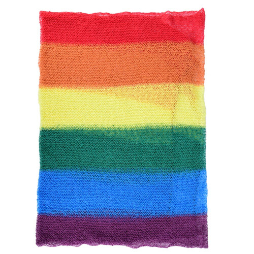 Neugeborenen-Decke Regenbogen-Gestreift Wickel 1#