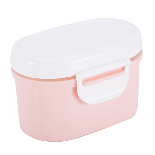 Tragbare Milchpulver-Dose gefrierschrankfest Pink S
